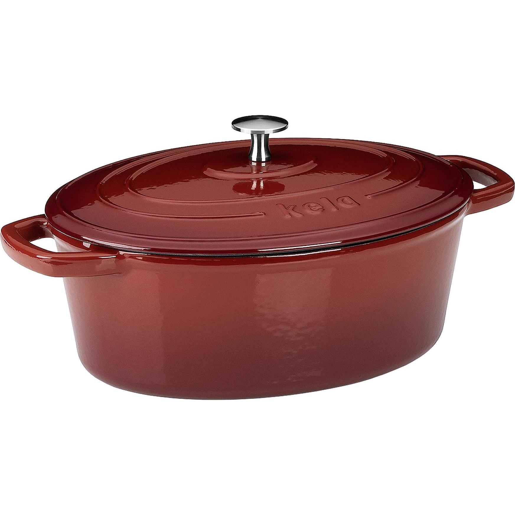 Kela Tostatrice Calido4l 29x23 r-b, Padella + Pentola, Rosso