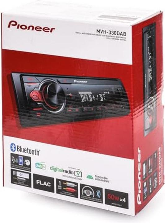 Actual product image Pioneer MVH-330DAB (Android car)