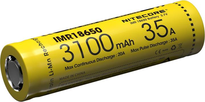 Nitecore 18650 IMR Akku 3100mAh/35A 2Stk