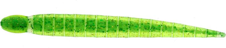 Actual product image Keitech Custom Leech Lime Chartreuse (10 cm)