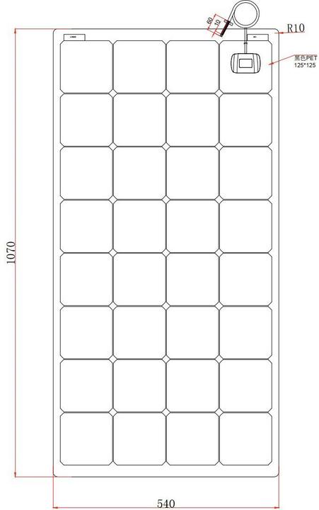 Produktbild Autarking Soléne Solarmodul 115W ETFE (115 W)