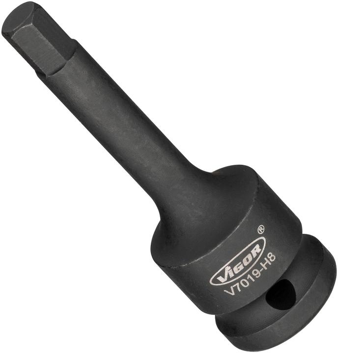 Actual product image Vigor 1/2 "HEXAGON SOCKET IMPACT WRENCH DR.ONE.H8 (8 mm)