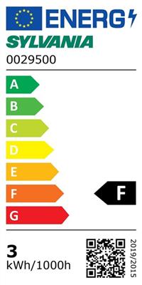 Energie-Label Tropfen LED klar E27 2.5W 250lm (E27, 250 lm, 1x)