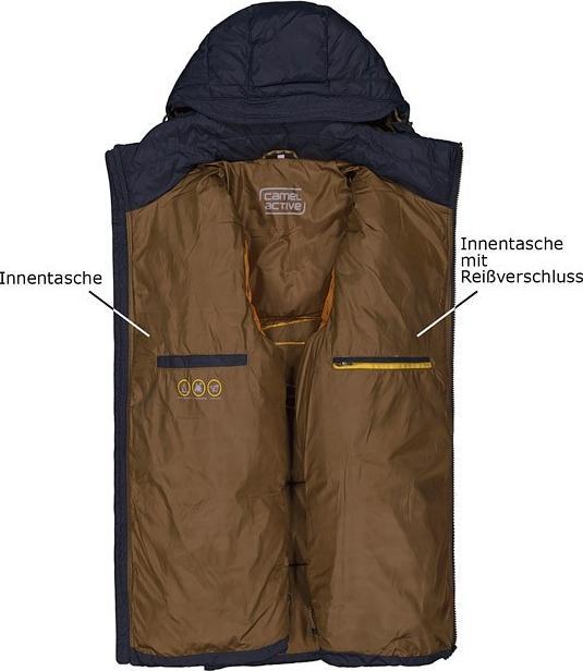 Produktbild Camel Active Steppblouson mit abnehmbarer Kapuze (58)