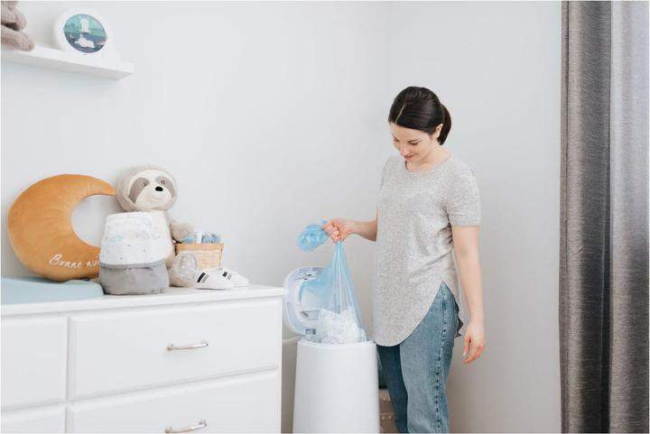 Actual product image Angelcare Diaper Bucket Dress Up XL