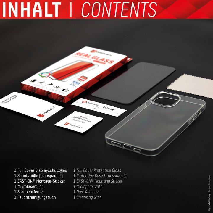 Produktbild Displex Real Glass, Full Cover Panzerglas (1 Stück, Samsung Galaxy S21 Ultra)