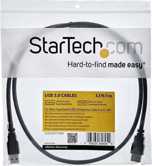 Produktbild StarTech USB A – USB A (1 m, USB 3.2 Gen 1)