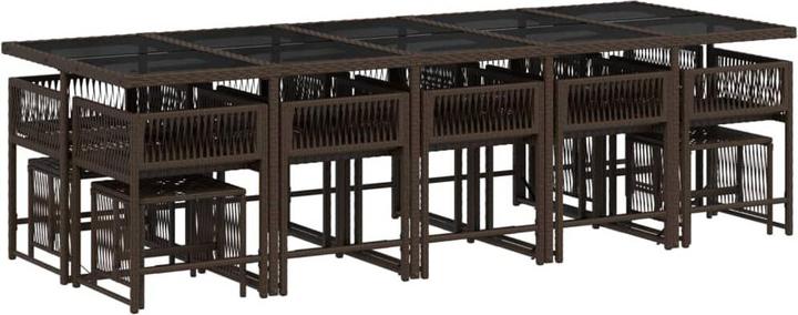 Produktbild vidaXL Garten Essgruppe (275 x 106 x 73 cm)