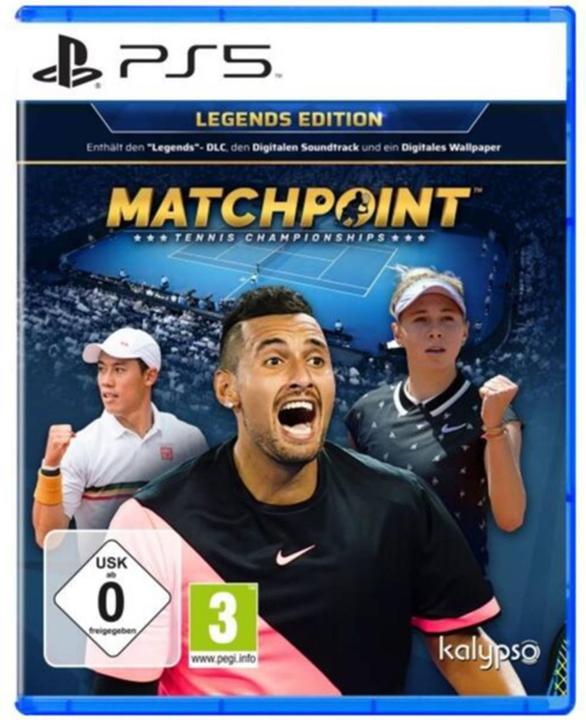 Actual product image Matchpoint - Tennis Championships Legends Edition (PS5) (PS5, DE)