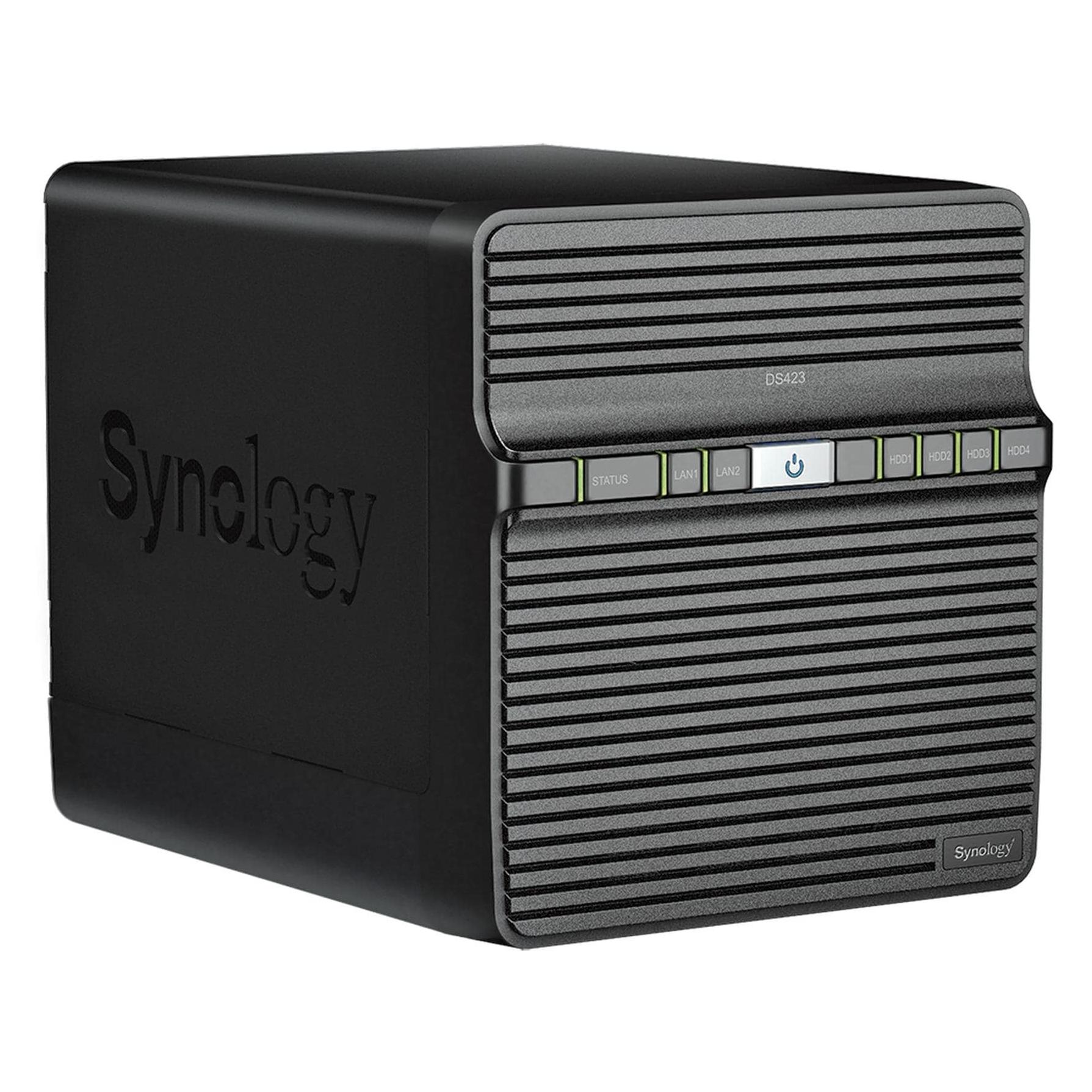 Synology DS423 (0 TB), NAS, Schwarz