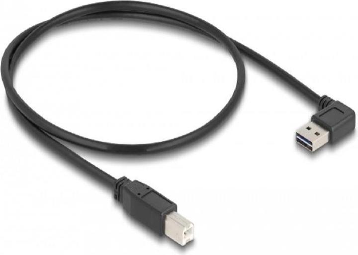 Produktbild Delock USB2.0-Kabel Easy A-B: 0.5m, schwarz (0.50 m, USB 2.0)