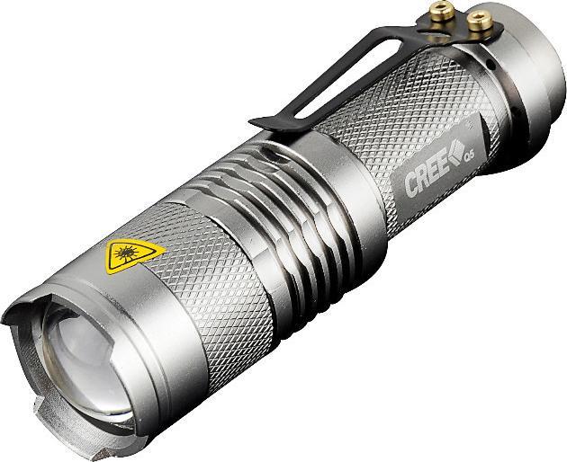 Image du produit JTI Lampe torche à LED CREE Ultrafire - Gris (13.40 cm, 300 lm)