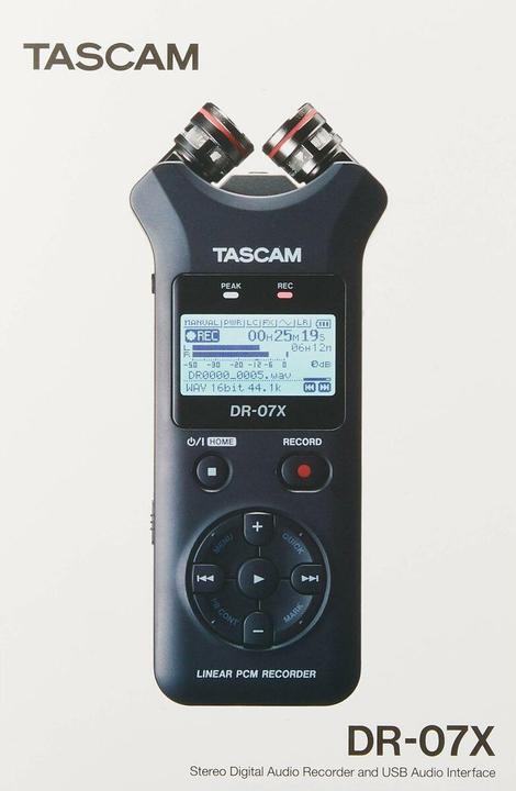 Image du produit Tascam DR-07X (Portable)