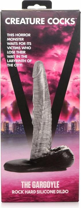 Actual product image Frisky The Gargoyle Rock Hard Silicone Dildo