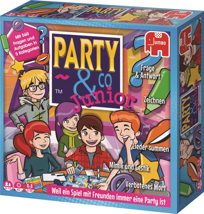 Produktbild Jumbo Party & Co. Junior (Deutsch, 3 - 20 Spieler)