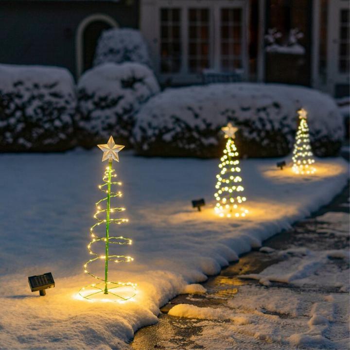 Produktbild Cover-Discount Solar LED Weihnachtsbaum multicolor (0.50 m)