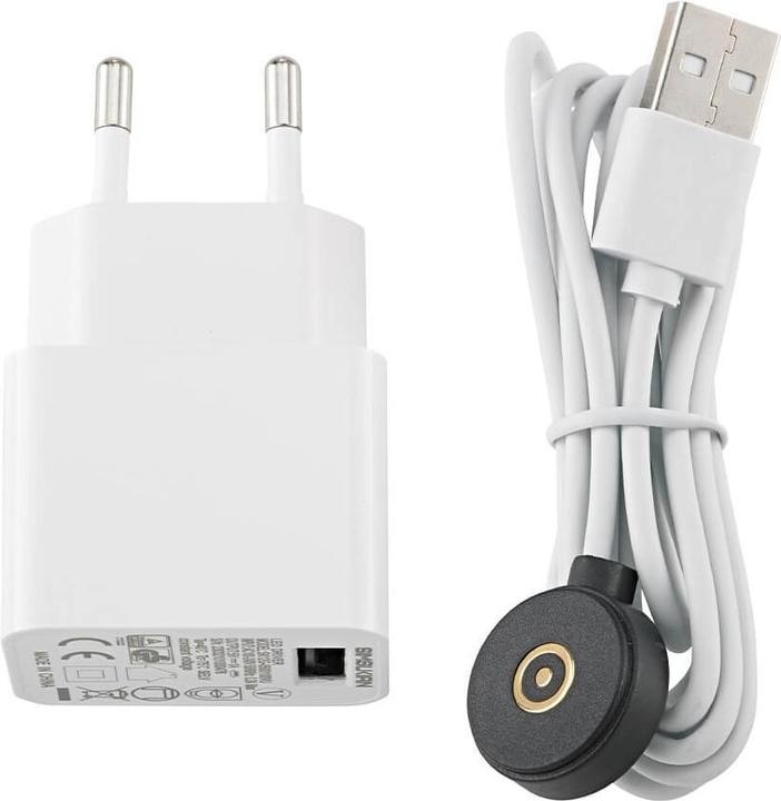 Immagine prodotto Sigor Cavo di ricarica Nuindie Easy-Connect Pug con adattatore di rete, pezzo di ricambio bianco 120 cm