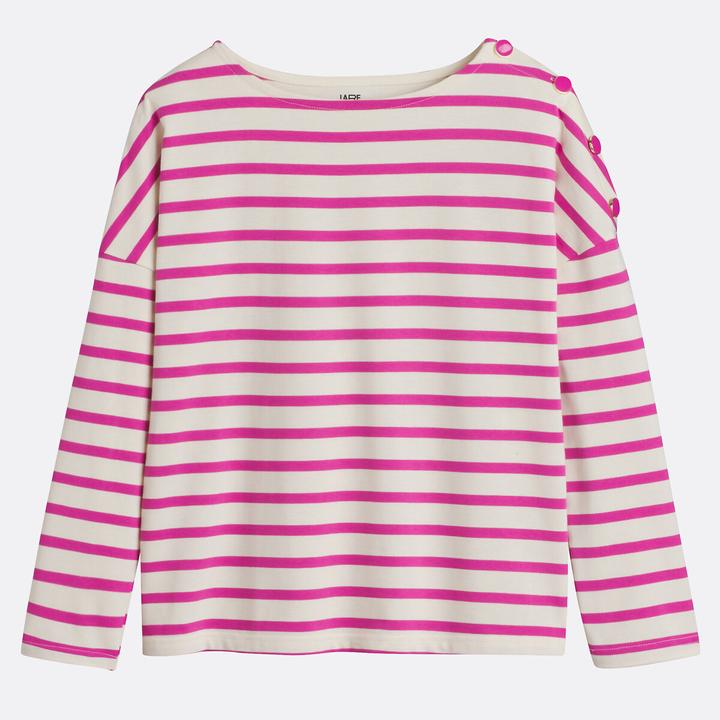 Produktbild La Redoute Collections Ringelshirt Signature AIMIE mit lockerer Schnittform (S)
