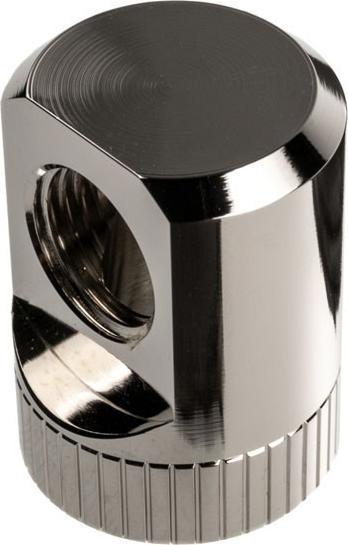 Actual product image EKWB EK-Torque Adapter 90 degrees G1/4 inch AG to G1/4 inch IG - rotatable, nickel