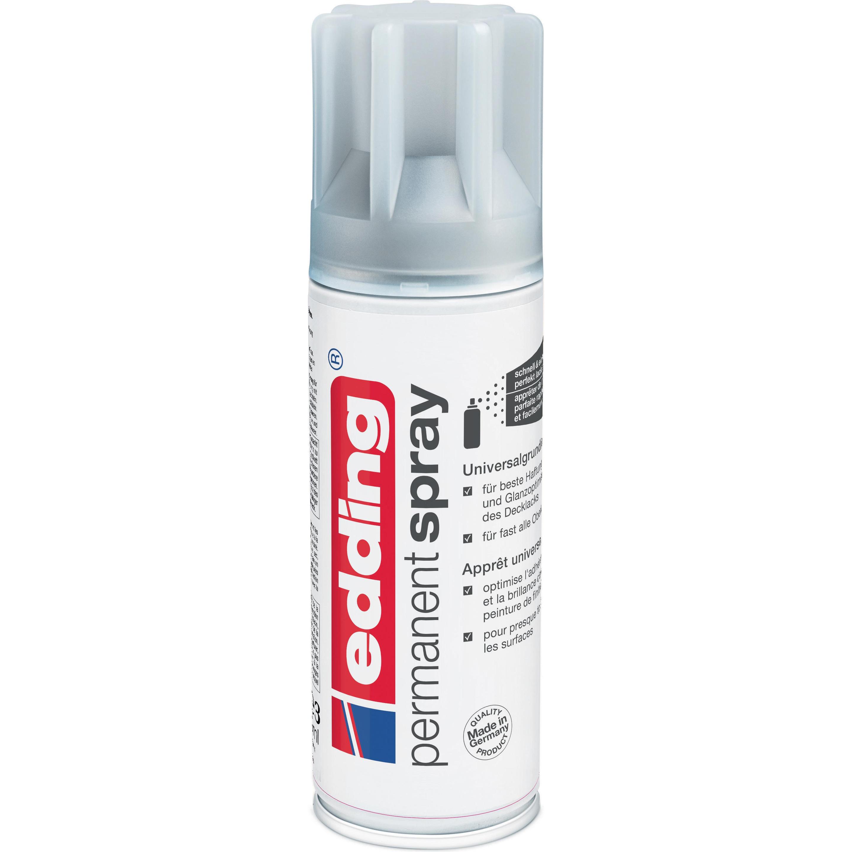 Edding, Lack, Grundierspray (Grey, 0.20 l)