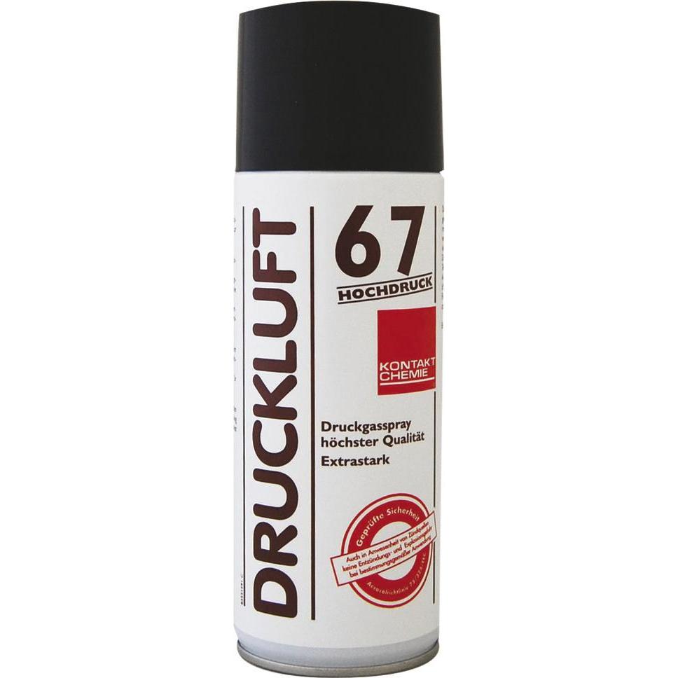 HellermannTyton HELL Druckluft 67 Hochdruck 340ml Kontakt Chemie, Elektronikzubehör + Gehäuse