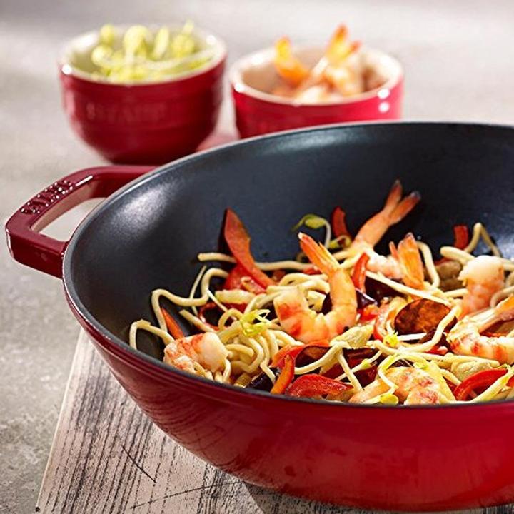 Actual product image Staub Wok (30 cm, Wok, Cast iron)