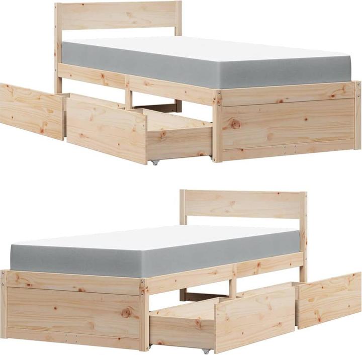 Image du produit vidaXL Bett (90 x 190 cm)