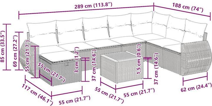 Produktbild vidaXL Ludwig