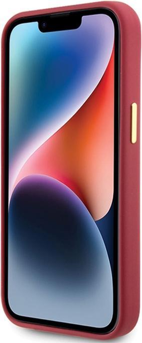 Produktbild Guess GUHCP15SSMBSLM iPhone 15 6.1" magenta hardcase Silicone Script Metal Logo & Frame (Apple iPhone 15)