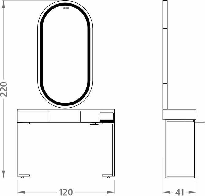 Produktbild Alpeda Glam Damen Bedienungsplätze