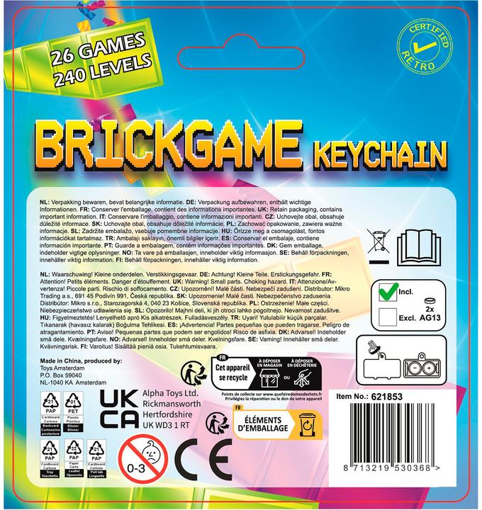 Actual product image Sombo Mini Brickgame trailer ass