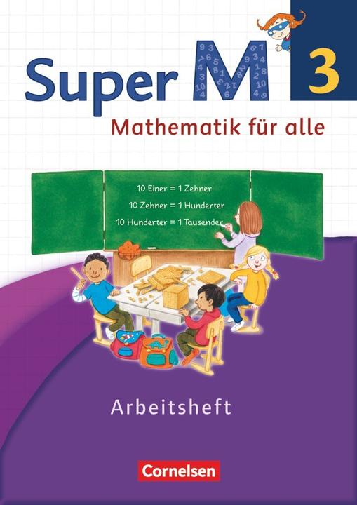 Produktbild Super M 3. Schuljahr. Arbeitsheft (Deutsch, Gabriele Viseneber, Ursula Manten, 2015)