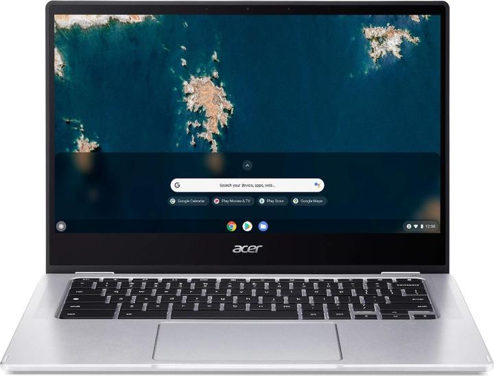 Productafbeelding Acer CB Spin CP314-1HN-C11N Chroom Cel.N4500/8GB/64GB eMMC/14" (14", Intel Celeron N4500, 8 GB, 64 GB, NL)
