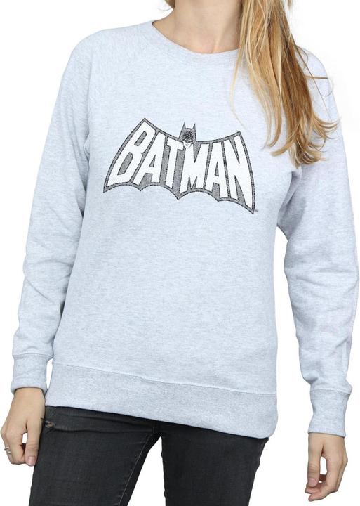 Produktbild Batman Retro Crackle Logo Sweatshirt (S)