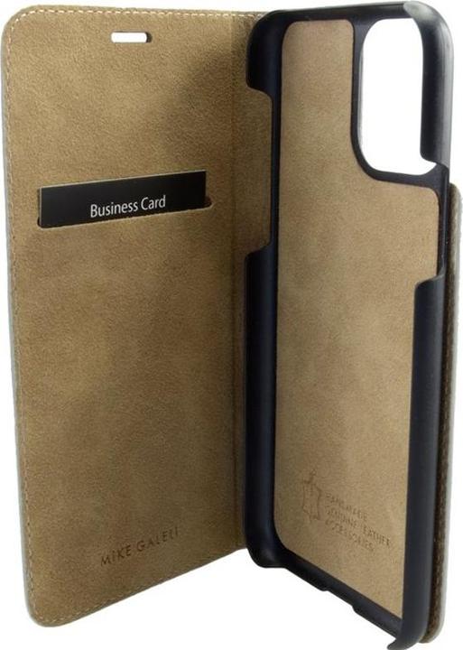 Produktbild Mike Galeli Book-Cover Echtleder Marc light grey (Apple iPhone 11 Pro)