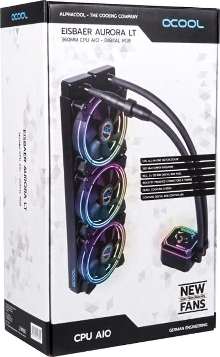 Actual product image Alphacool Eisbaer LT360 Aurora