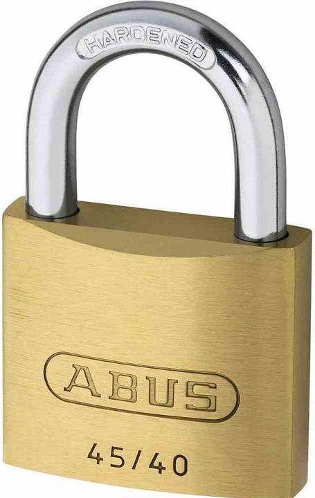 Produktbild Abus Zylindervorhangschloss 45/40 Twins B/SB Schlosskörper-B.39mm MS gl.