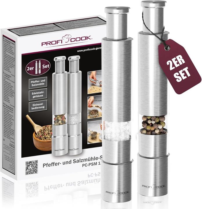 Produktbild Proficook PCPSM 60 Pfeffer Salzmühle (Pfeffer, Salz)