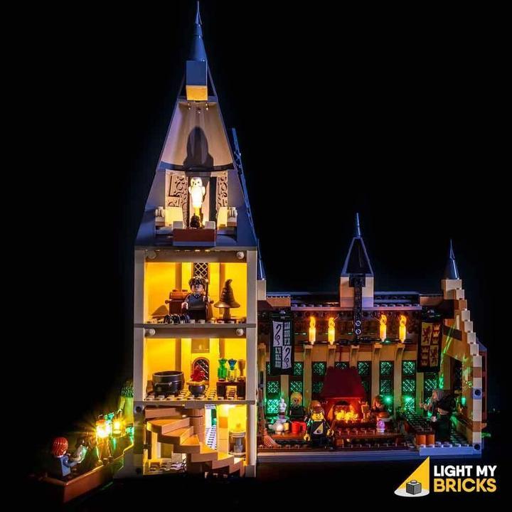 Produktbild Light my bricks LED Licht Set für LEGO Harry Potter Die grosse Halle von Hogwarts