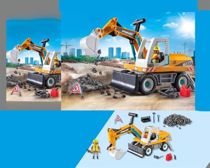 Productafbeelding Playmobil Graafmachine (Playmobil Actie Helden)