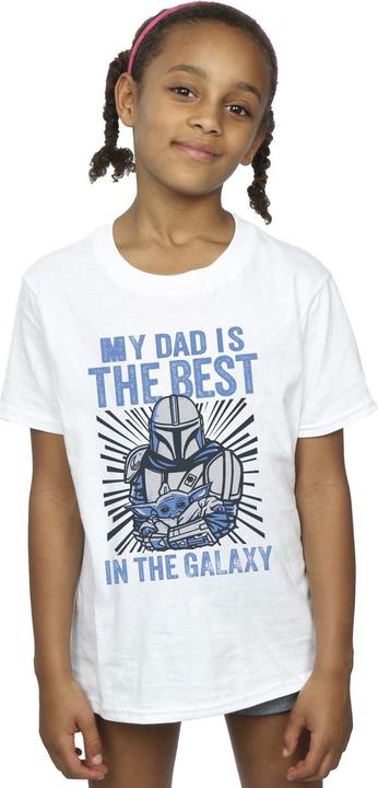 Image du produit Star Wars - T-shirt MANDALORIAN BEST DAD - Fille (128)