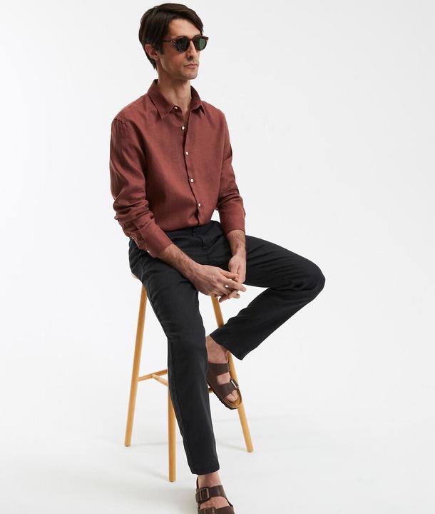 Actual product image La Redoute Collections Linen trousers (52)