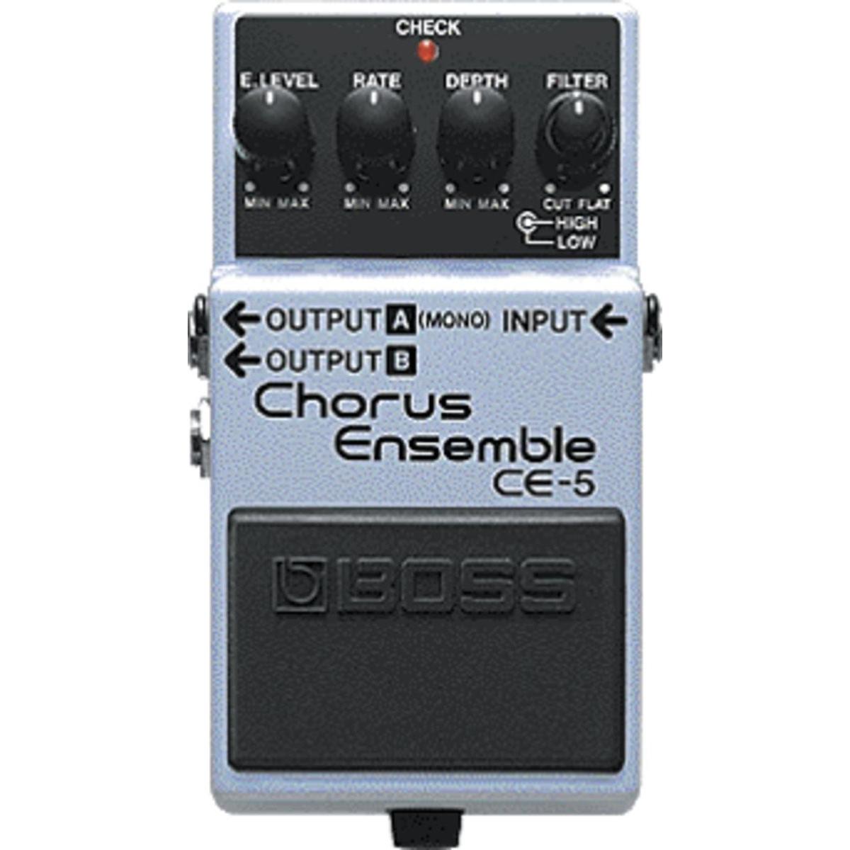 BOSS (Electronics) Chitarra Effetto Chorus CE-5 (Chitarra), Pedale effetto, Blu