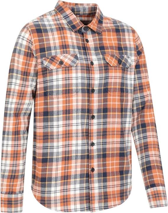 Actual product image Mountain Warehouse Mens Trace Flannel Long-Sleeved Shirt (L)