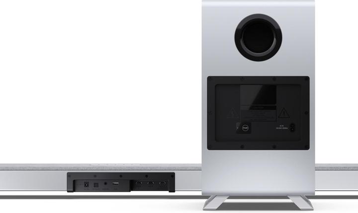 Productafbeelding Sharp Speakers HT-SBW55121(SL) Q 5.1.2 Dolby Atmos/ DTS:X Soundbar with Wireless Subwoofer, Silver | (114 W, 5.1.2 Kanaal)