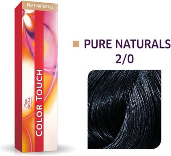 Produktbild Wella Color Touch 2/0 Black 60ml (2/0 Black)
