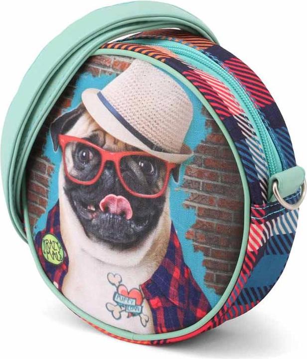 Produktbild Karactermania Round Shoulder Bag Pug