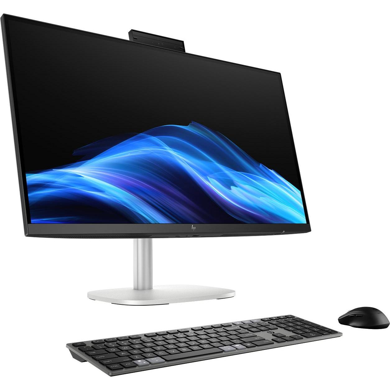 HP EliteStudio 8 All-in-One G1i 27 inch Desktop AI PC Wolf Pro Security Edition (1000 GB, 32 GB, Grafica Intel Arc), PC, Argento