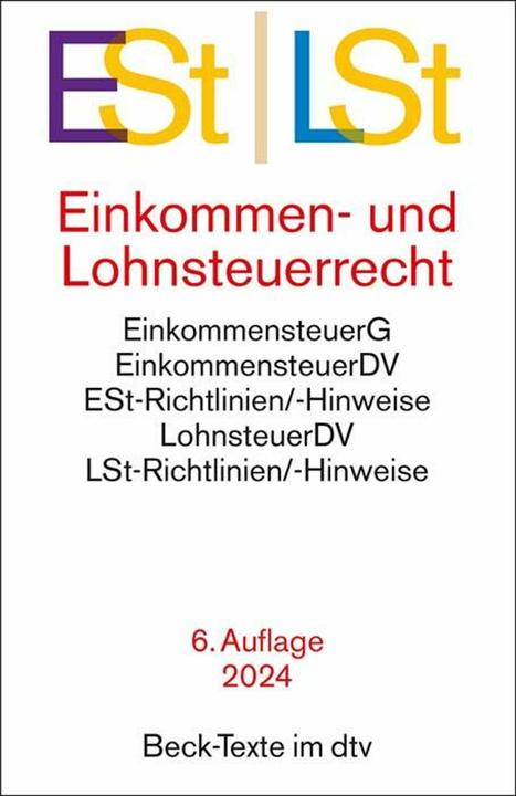 Immagine prodotto Einkommen- / Lohnsteuerrecht (Tedesco, Klaus J. Wagner, 2024)