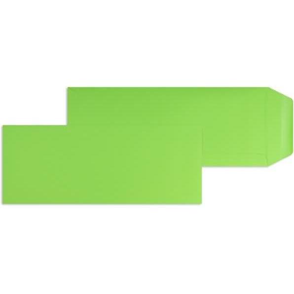 Blanke, Versandtasche + Luftpolstertasche, Versandtaschen 125x312mm 120g/qm gummiert VE=100 Stück grüner apfel (100 x)